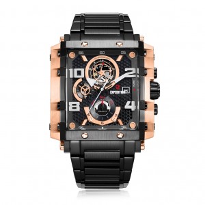 Expedition 6757 Rosegold Black Chain Man MCBBRBA